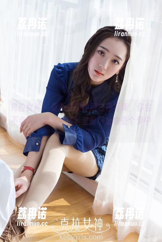 克拉女神 - 最新来的钟淇白色写真，你会不会开始考虑她私下里是不是也是个梦中情人？