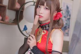 星野saori的定制礼服，照片倒是不错，就是这个价位不太友好啊。