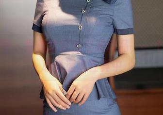 秀人网 - 细看袁圆的空姐作品，一个不小心会迷失在其中